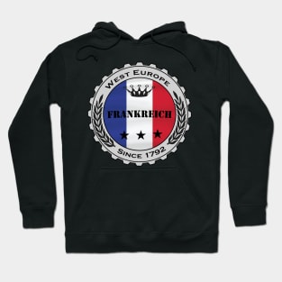 Bierdeckel Flagge Frankreich France Hoodie